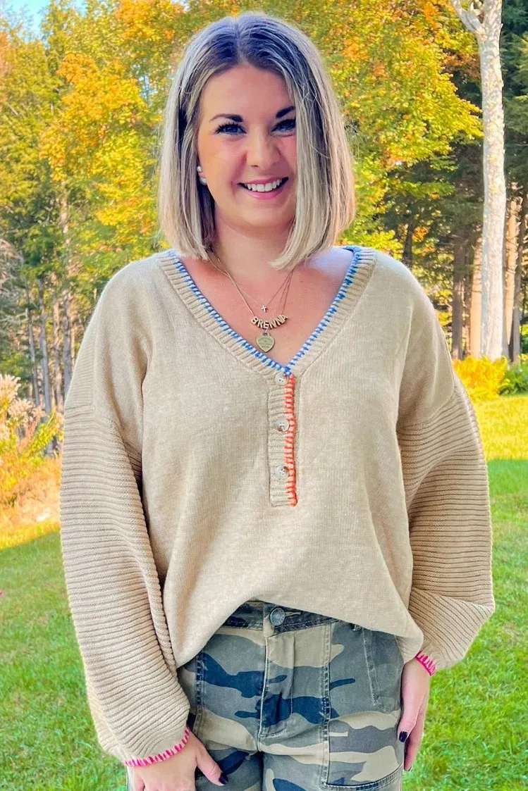 Simply Sweet Sweater - Cream