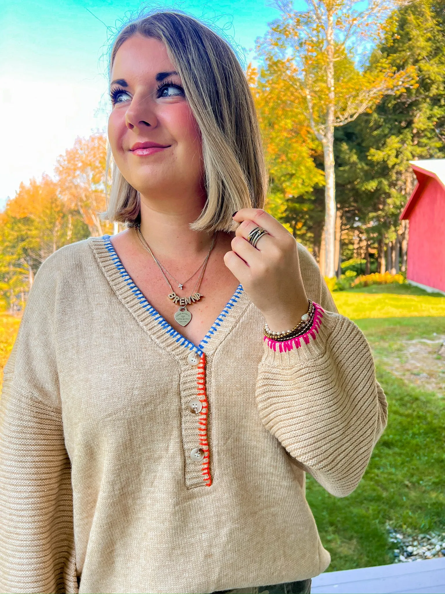 Simply Sweet Sweater - Cream