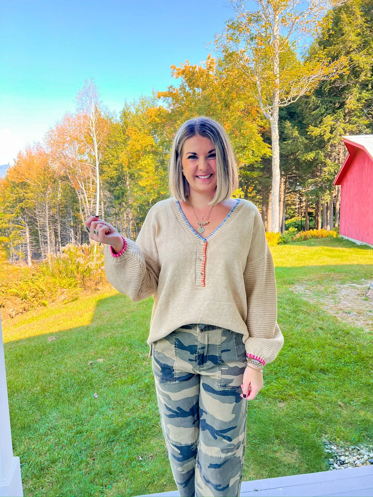 Simply Sweet Sweater - Cream