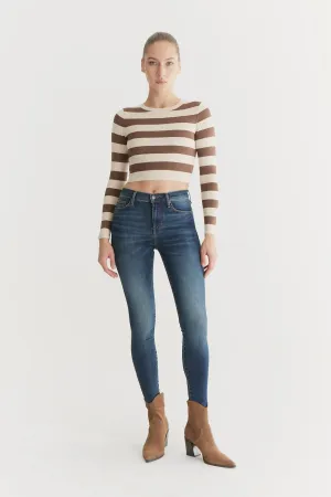Sophia - High Waist Super Skinny - Green Way
