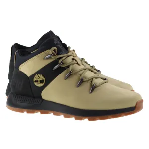 Timberland Mens Sprint Trekker Boot Beige And Black