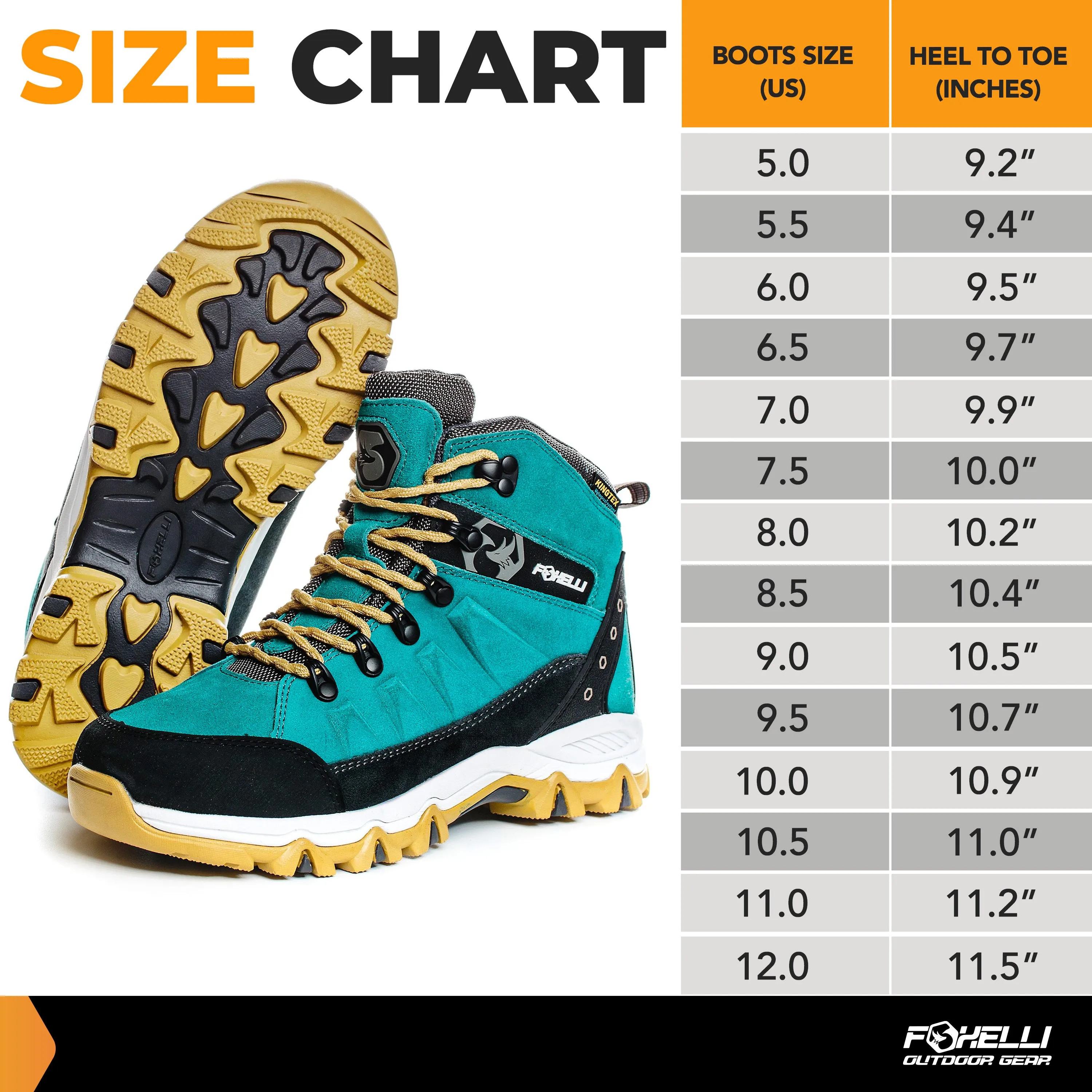 Women’s Hiking Boots – Teal