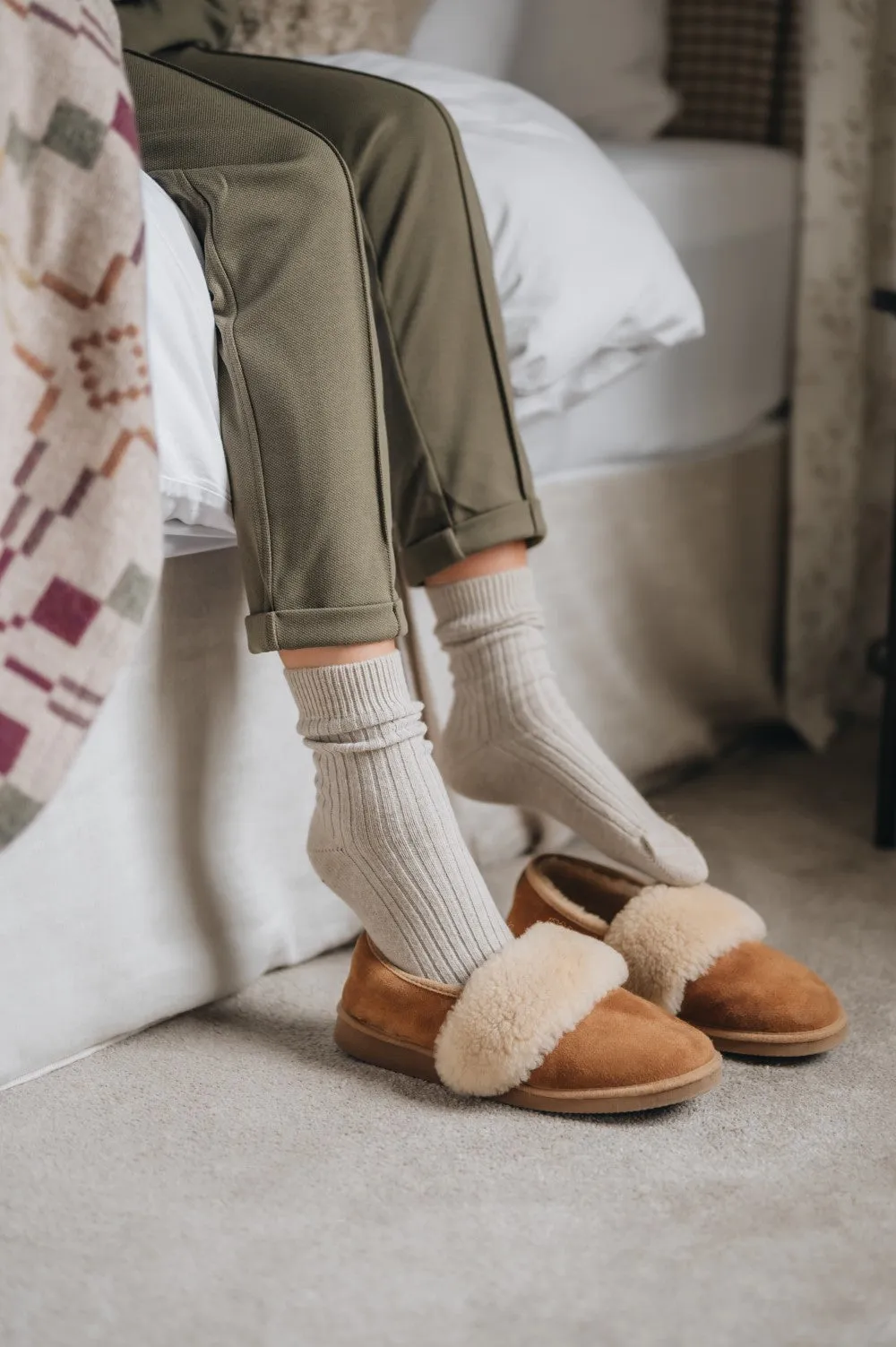 Women's Sheepskin Slippers | MARGOT