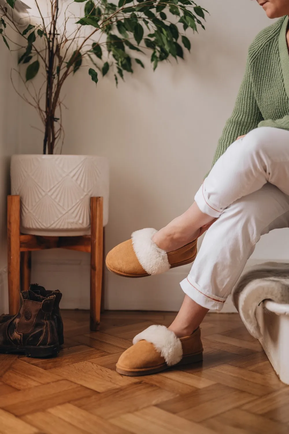 Women's Sheepskin Slippers | MARGOT